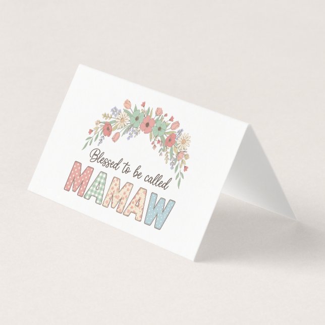 Heureuse d'être appelée Mamaw (Front)