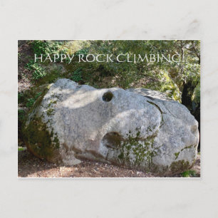 HEUREUSE ESCALADE ROCK ! Carte postale