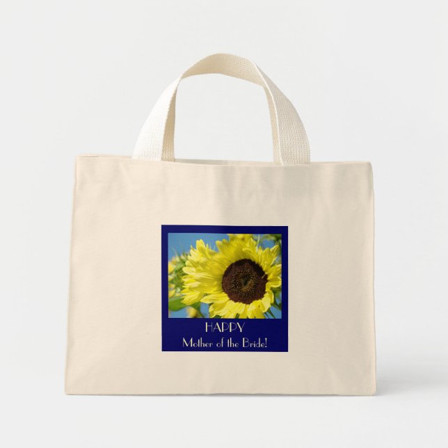 HEUREUSE Mère de la mariée ! Don Sac fourre-tout T (Devant)