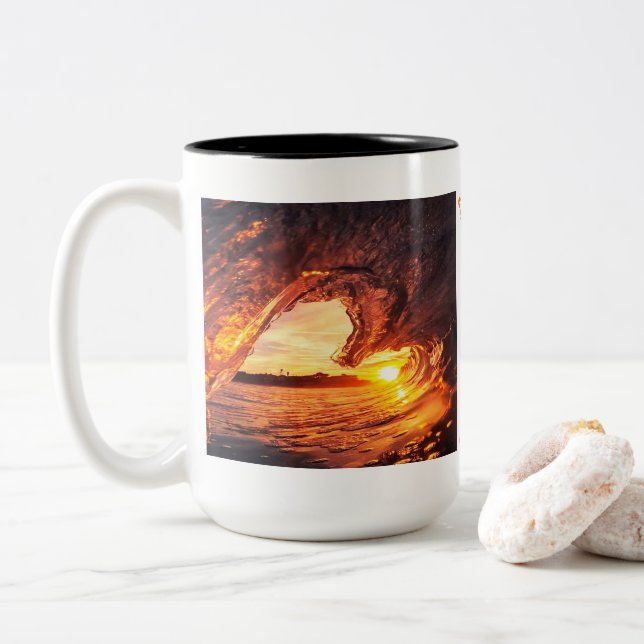 Heureuse Sainte-Valentin 2024 Mug (Avec donut)