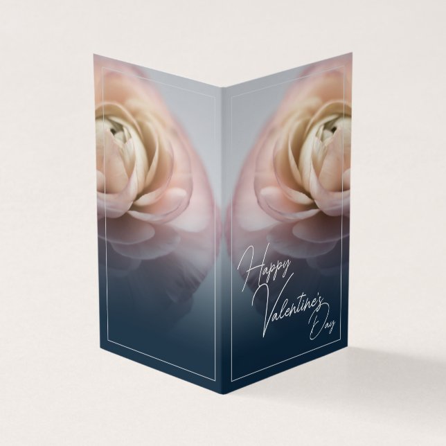 Heureuse Sainte-Valentin avec grande rose (Outside)