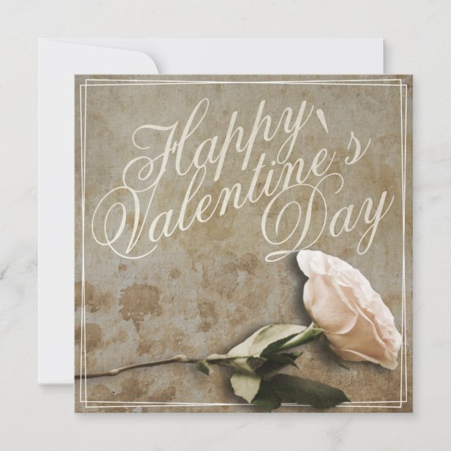 Heureuse Sainte-Valentin avec Rose (Devant)