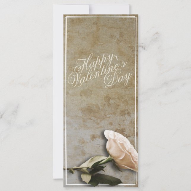 Heureuse Sainte-Valentin avec Rose (Devant)