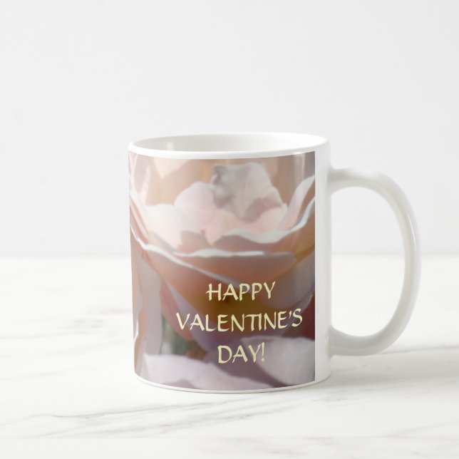 HEUREUSE SAINTE-VALENTIN ! Cadeaux roses de tasse (Droite)