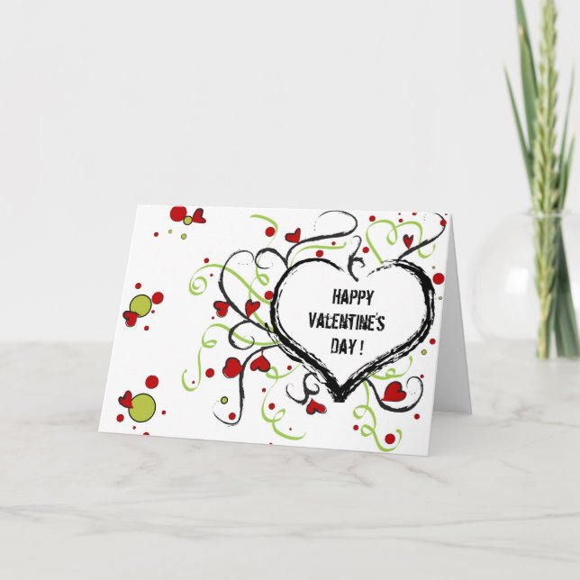 Heureuse Sainte-Valentin - carte (Devant)