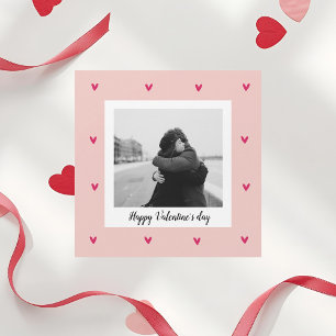 Heureuse Sainte-Valentin Coeur rose et rouge C