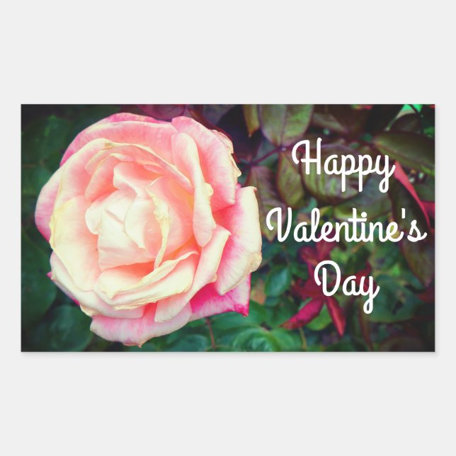 Heureuse Sainte-Valentin Gemini Rose #1 Stickers (Devant)