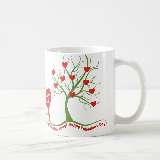 Heureuse Sainte-Valentin Mug (Droite)