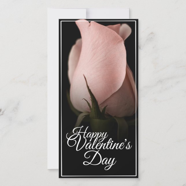 Heureuse Sainte-Valentin rose (Devant)