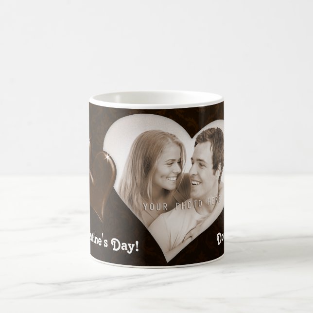 Heureuse Sainte-Valentin ! - Tasse avec votre (Centre)