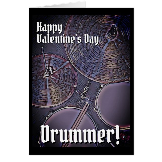 HEUREUSE VALENTINES DAVANTAGE DRUMMER Valentine Ca (Devant)