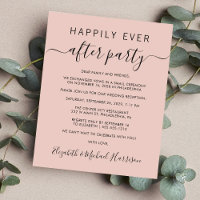 Heureusement Jamais Après Mariage Réception Invita