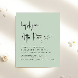 Heureusement Jamais Après Mariage Réception Invita