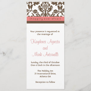 Heureusement pour toujours faire-part de mariage