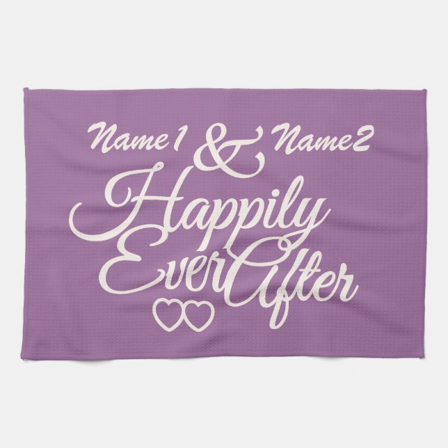 Heureusement pour toujours serviettes de main (Horizontal)