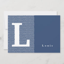 HEUREUX | Carte faire-part de naissance à points b