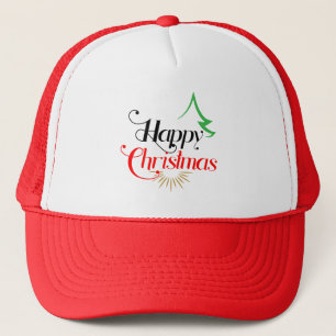 heureux casquette de Noël