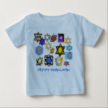 HEUREUX CHANUKKAH BABY TEE - SHIRTS - HAUTS JOURS<br><div class="desc">GRAND DON DE VACANCES POUR L'UNE DES 8 NUITS DE CHANUKKAH. Disponible en toutes tailles pour bébés et enfants. Ce design est disponible en 60 styles,  tailles et couleurs design. Choisissez un choix pour chaque nuit. Joyeuses fêtes !</div>