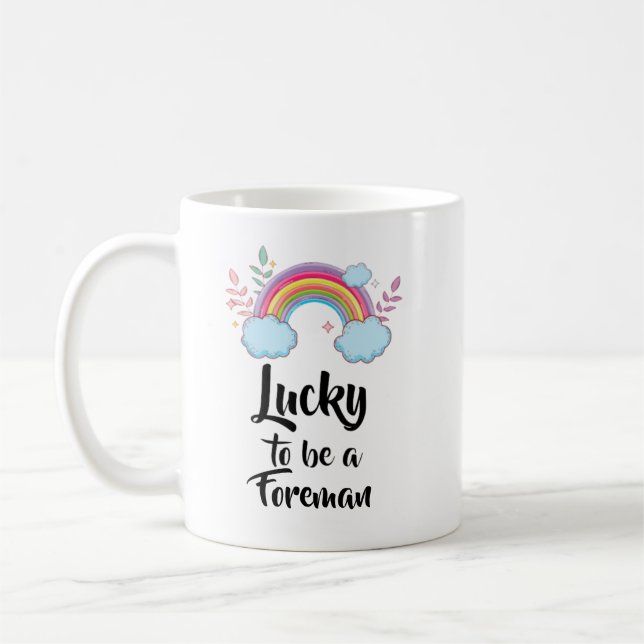 Heureux D'Être Une Mug Foreman (Gauche)