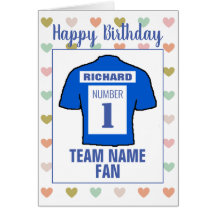 Heureux Fan De Football Anniversaire