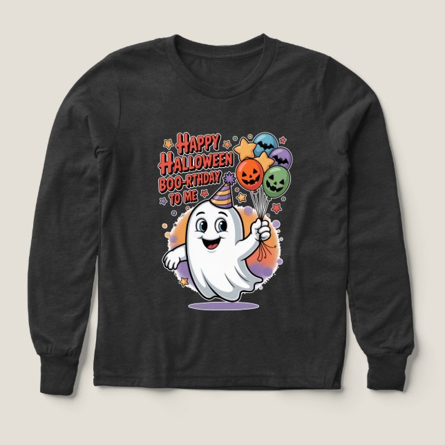 HEUREUX HALLOWEEN BOO-RTHDAY POUR MOI Anniversaire (Motif recto)