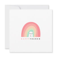 Carte de remerciement simple