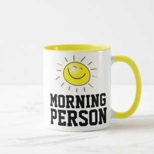 HEUREUX MORNING PERSONNE CAFÉ MUG