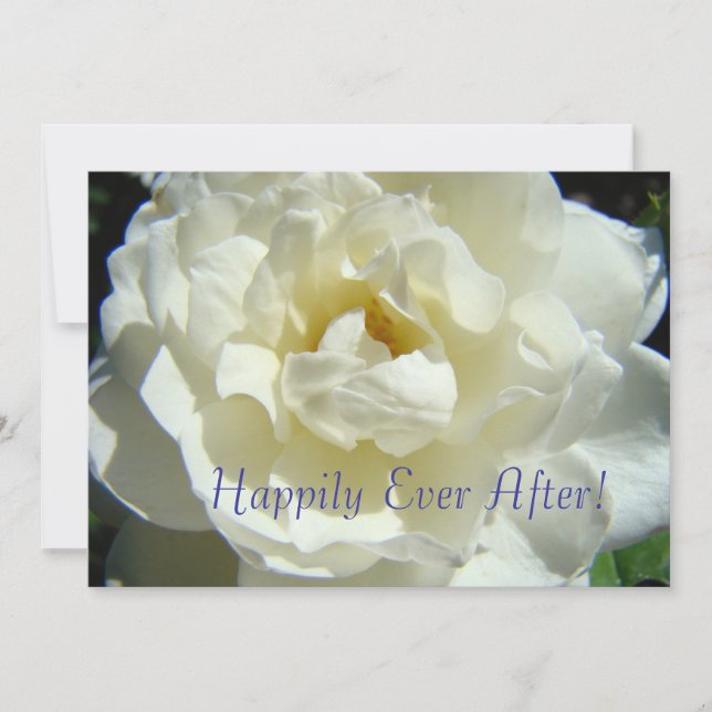 Heureux pour toujours ! Faire-part de mariage Mari (Devant)