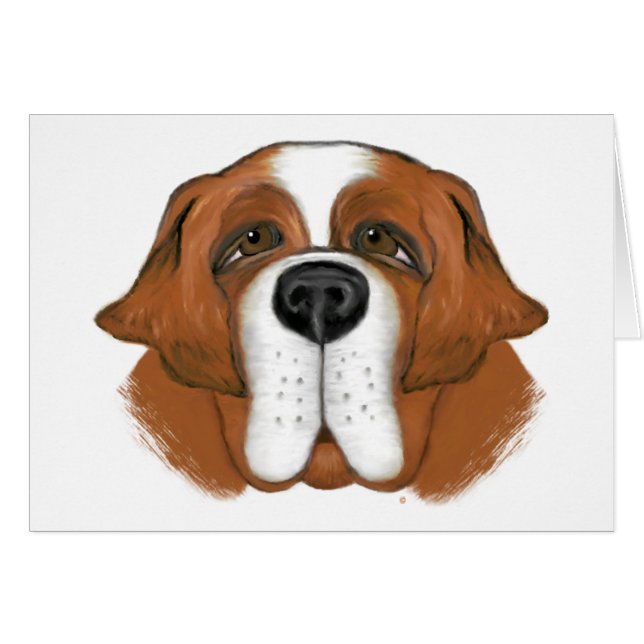 Heureux Saint Bernard (Devant horizontal)