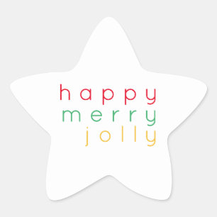 HEUREUX Stickers JOLLY Star