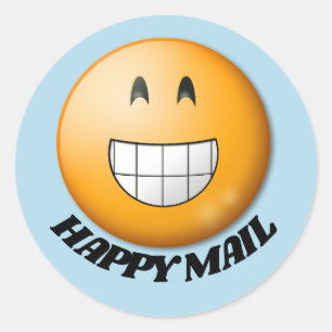 HEUREUX Stickers SMILE E-MAIL
