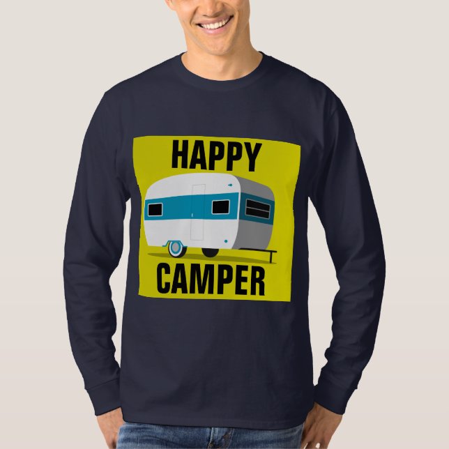 HEUREUX T-shirts Vintages CAMPER (Devant)