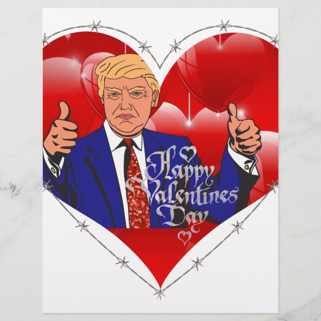 heureux valentines day donald trump (Devant)