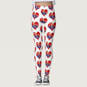 heureux valentines day donald trump leggings