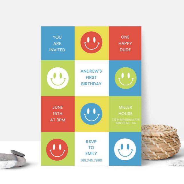 HEUREUX VISAGE ・ HEUREUSE INVITATION DUDE (Créateur téléchargé)