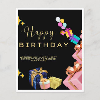 Heureux voeux d'anniversaire