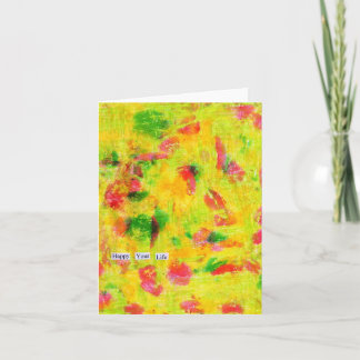 Heureux votre Carte pour notes de vie
