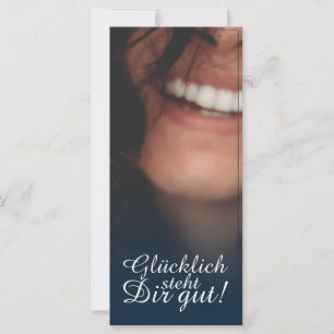 Heureux vous va bien ! - Bleu