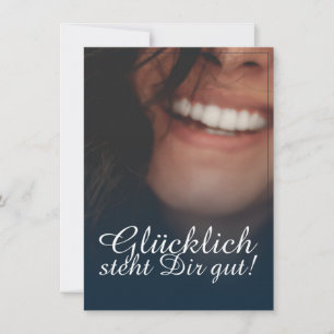 Heureux vous va bien ! - Bleu