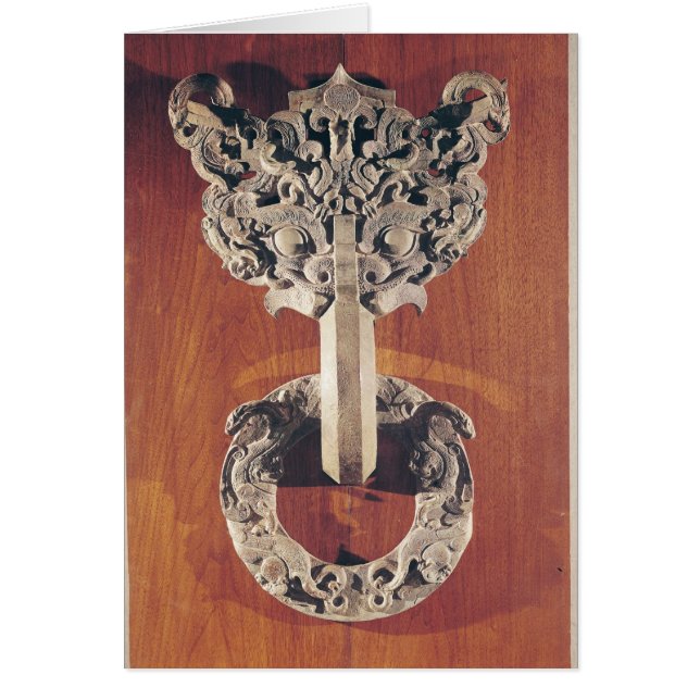 Heurtoir de porte de shou de P'u avec une (Devant)