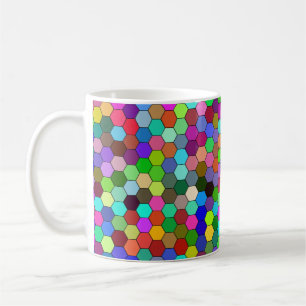 Hexagons horizontaux 11oz Mug