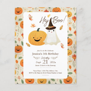 Hey Boo 5e anniversaire Halloween