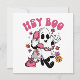 Hey Boo - Fantôme Groovy Halloween