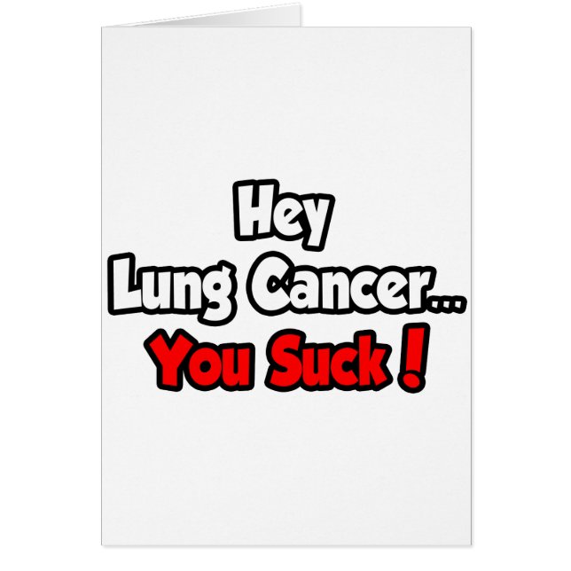 Hey Cancer Du Poumon... Vous Pouvez Chanter ! (Devant)