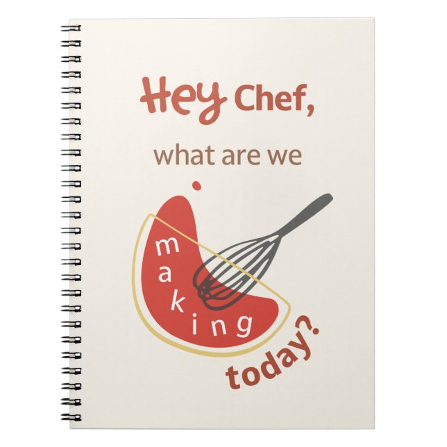 Hey Chef – Recipe Journal for Everyday Cooking (Devant)