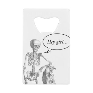 Hey Girl squelette vintage