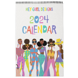 Hey Gurl Designs 2024 Calendrier