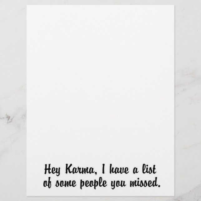 Hey Karma... (Devant)