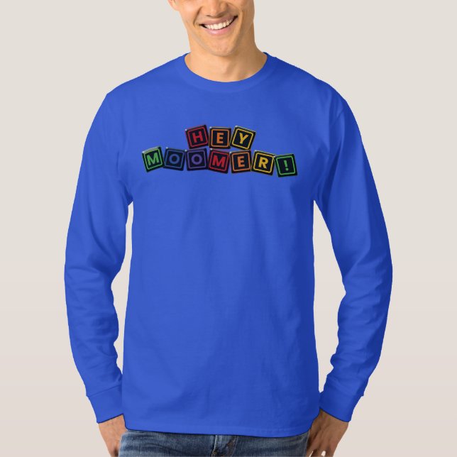 Hey Moomer ! T-Shirt à manches longues (Devant)