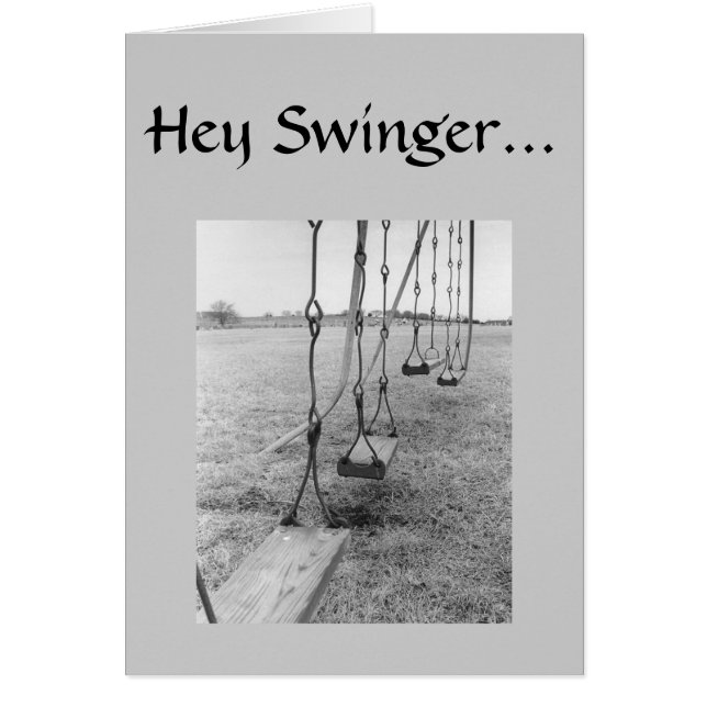 HEY SWINGER-WANNA SWING ANNIVERSAIRE (Devant)